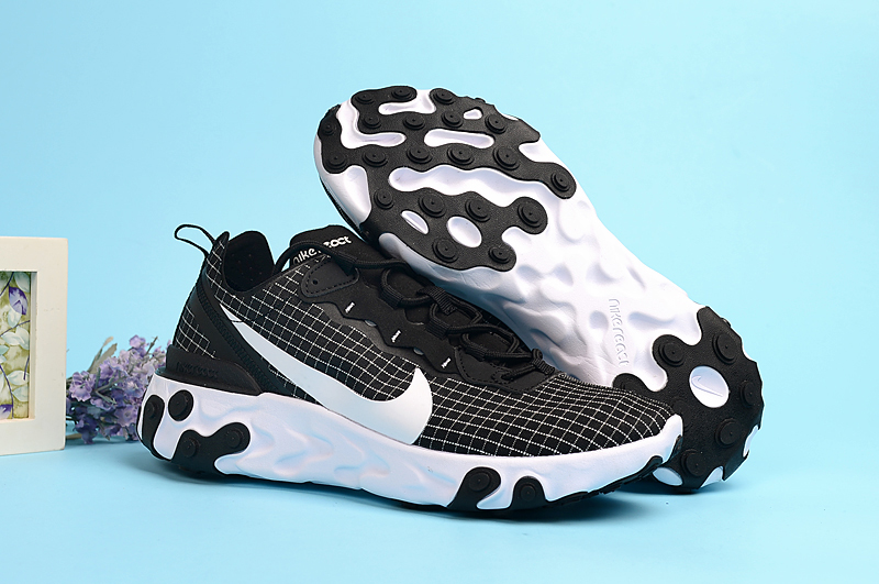 Nike Undercover 55 Black White Shoes - Click Image to Close